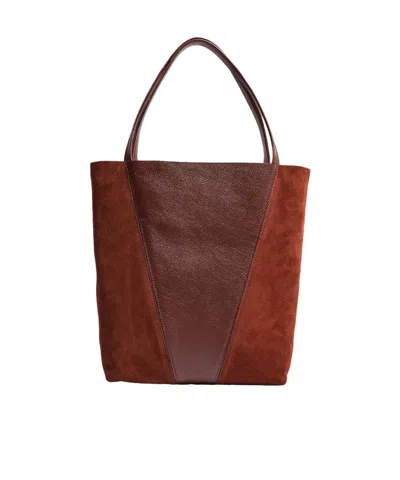Chloé Chloã Spin Tote Bag In Red