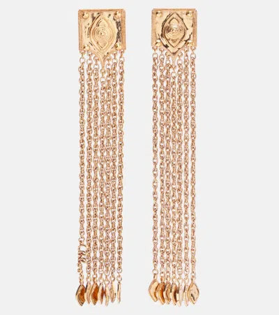 CHLOÉ CHLOÉ CHLOÉ AMULET DROP EARRINGS