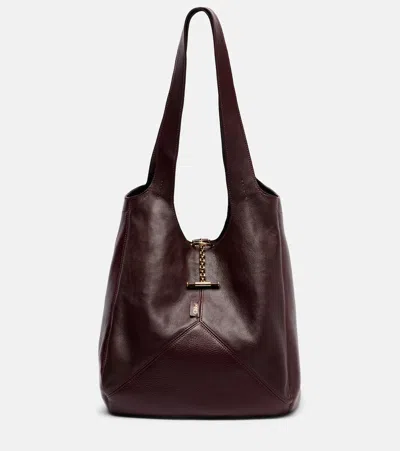 CHLOÉ CHLOÉ CHLOÉ BALLOON MEDIUM LEATHER SHOULDER BAG