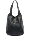 Chloé Balloon Small Grained Leather Bag In Black