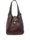 Chloé Chloè  Balloon Small Leather Hobo Bag In Red