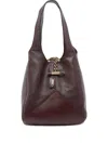 Chloé Balloon Small Leather Hobo Bag In Red