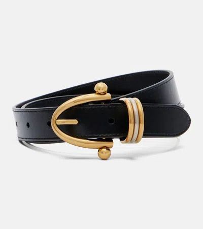 Chloé Bracelet Leather Belt In Black