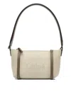 Chloé Sand Canvas Carry Shoulder Bag