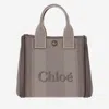Chloé Carry Small Canvas Tote Bag