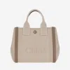 Chloé Carry Small Canvas Tote Bag