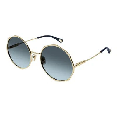 Chloé Gold Acetate Sunglasses