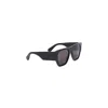 Chloé Oversized D-frame Sunglasses In Black