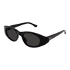 Chloé Full Frame Sunglasses In Black
