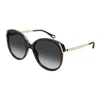 Chloé Oversize-frame Sunglasses In Black