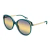Chloé Round-frame Sunglasses In Blue