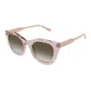 Chloé Geometric-frame Sunglasses In Pink