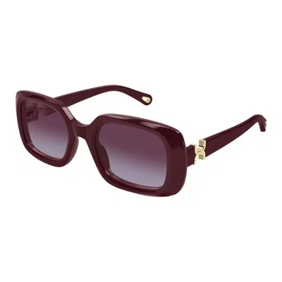 Chloé Ch0333s 004 In Burgundy