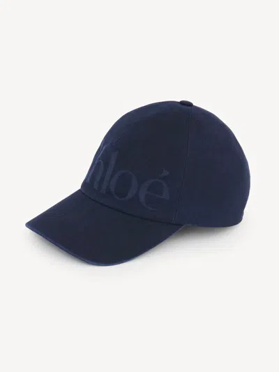 Chloé Essentials Washed Cotton Cap