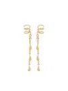 Chloé Iconic Dangling Earrings For Pierced Ears In Gold