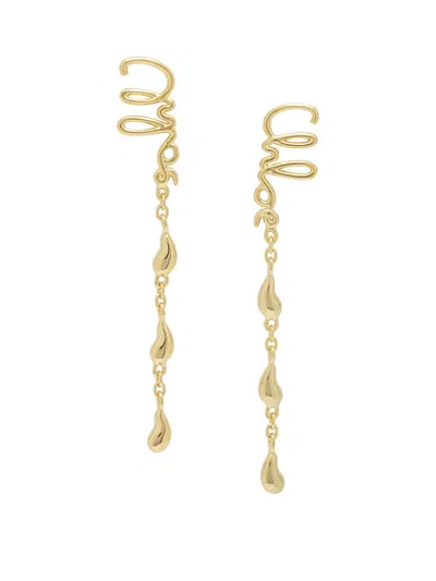 Chloé " Iconic" Earrings In Gold