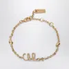 Chloé Iconic Gold Bracelet In Gold