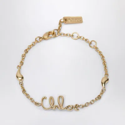 CHLOÉ CHLOÉ CHLOÉ ICONIC GOLD BRACELET