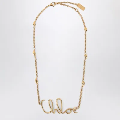 Chloé Iconic Gold Necklace