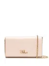 Chloé Womens Chloe Iconic Leather Wallet On Chain