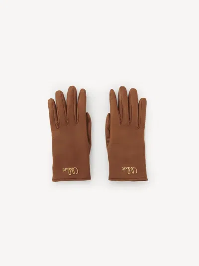Chloé " Iconic" Leather Gloves