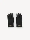 Chloé Iconic Logo Lambskin Gloves