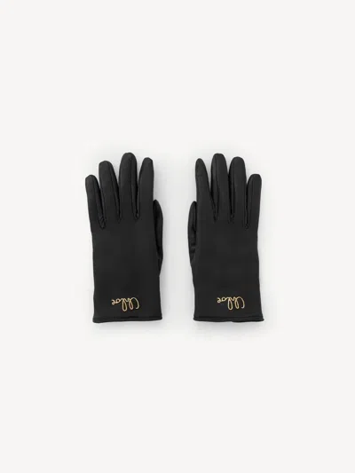 Chloé " Iconic" Leather Gloves