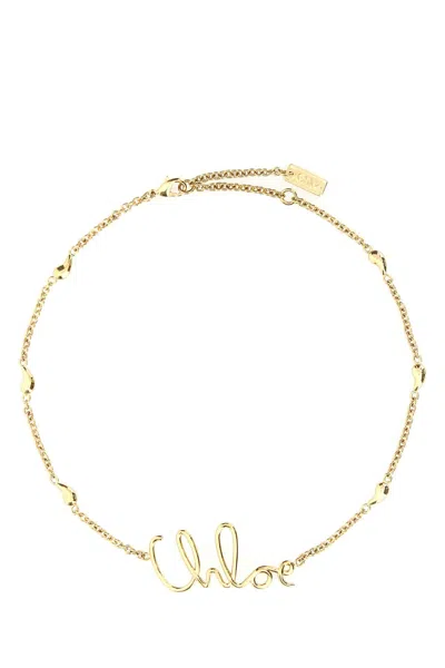 Chloé Iconic Necklace In Gold