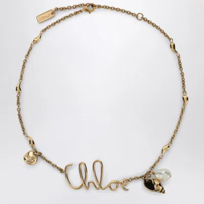 Chloé Iconic Necklace With Shells Charms