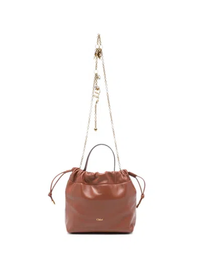 Chloé Icons Leather Clutch