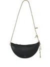 Chloé Icons Mini Halfmoon Bag In Blue