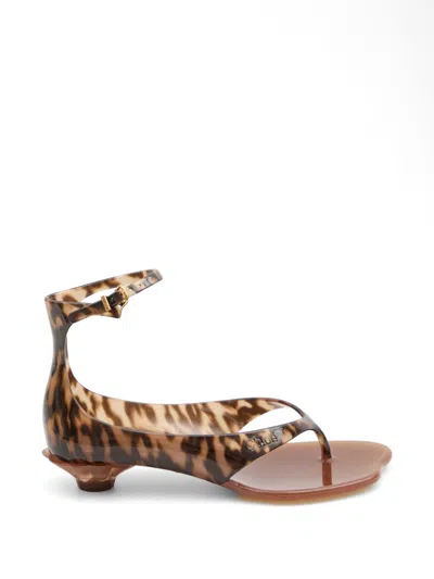 CHLOÉ CHLOÈ CHLOÉ JELLY THONG SANDALS
