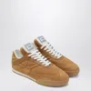 Chloé Kick Cinnamon Brown Sneakers In Suede Women In Brown