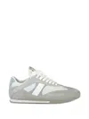 Chloé Kick Sneakers Low Top Mesh Suede Panels In Multi