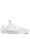 Chloé Kick Suede And Recycled Tissue Sneakers In White