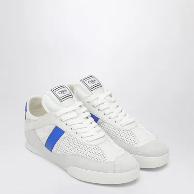 Chloé Lace-up Low-cut Casual Shoes In White