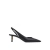 Chloé Marcie 50 Slingback Pumps With Pointed Toe And Signature Hardware