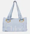 Chloé Medium Plage Washed Cotton Tote