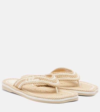 Chloé Sand Thong Sandals In Multi