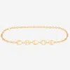 Chloé Chloè  Script Jeweled Belt