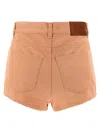 Chloé High Waist Shorts With Front And Back Pockets