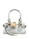 Chloé Small Paddington Grained Leather Bag In Neutral