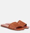 Chloé Soleil Embroidered Slides