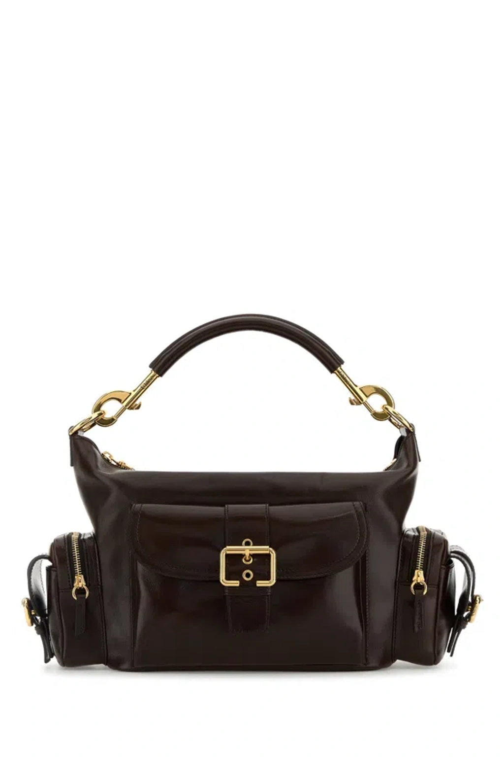 トートバッグ CHLOE Chocolate Leather Camera Bag Handbag Chloé Chloe Chocolate Leather Camera Bag Handbag | ModeSens