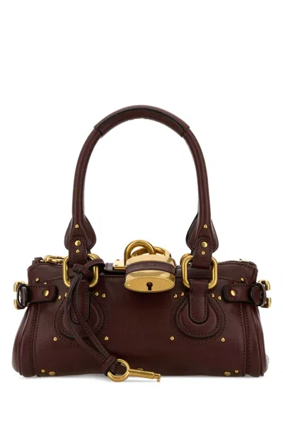 Chloé Chocolate Small Paddington Handbag In Brown