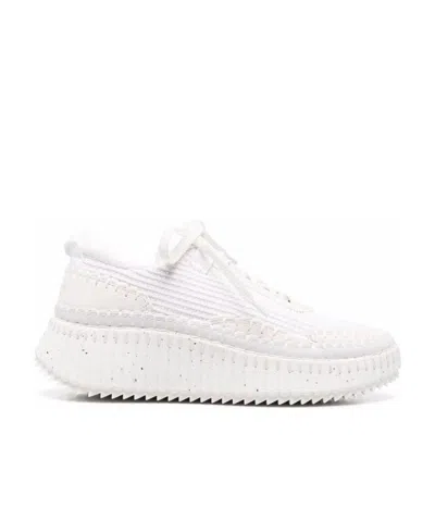 CHLOÉ CHLOÉ LOWER-IMPACT MESH NAMA SNEAKERS