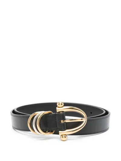 Chloé Cintura Pelle Nera "chloe`" In Black