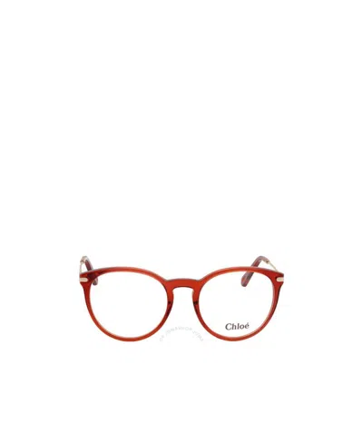 Chloé Circular Flat Mirror In White