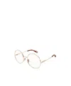 Chloé Circular Flat Mirror In White