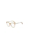 Chloé Circular Microstandard Flat Mirror In White